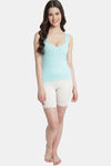 Bleeding Heart Cotton Camisole (Pack of 2) - Black Blue — thumbnail 8
